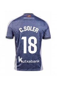 Real Sociedad Carlos Soler #18 Fotballdrakt Borte Klær 2025-26 Korte ermer